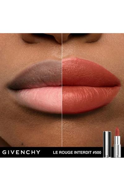 givenchy n500|Givenchy le rouge interdit.